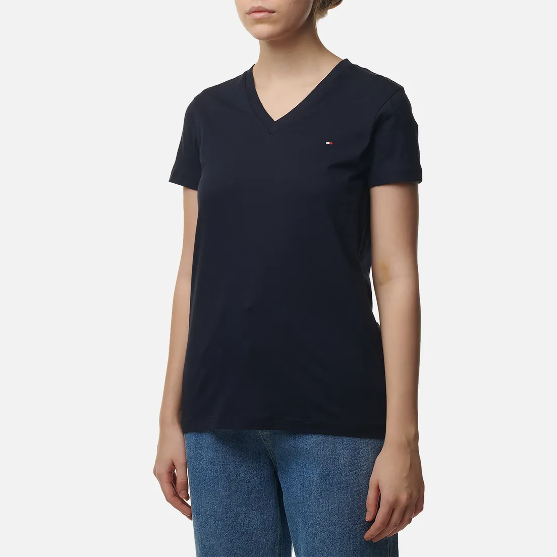Tommy Hilfiger Женская футболка Heritage V-Neck