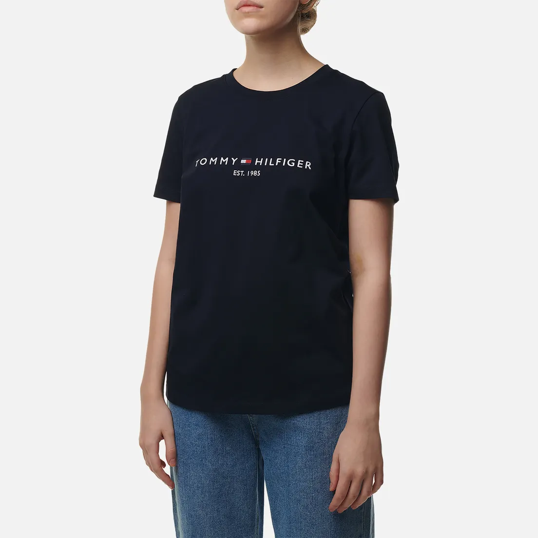 Tommy Hilfiger Женская футболка Heritage Hilfiger Crew Neck Regular