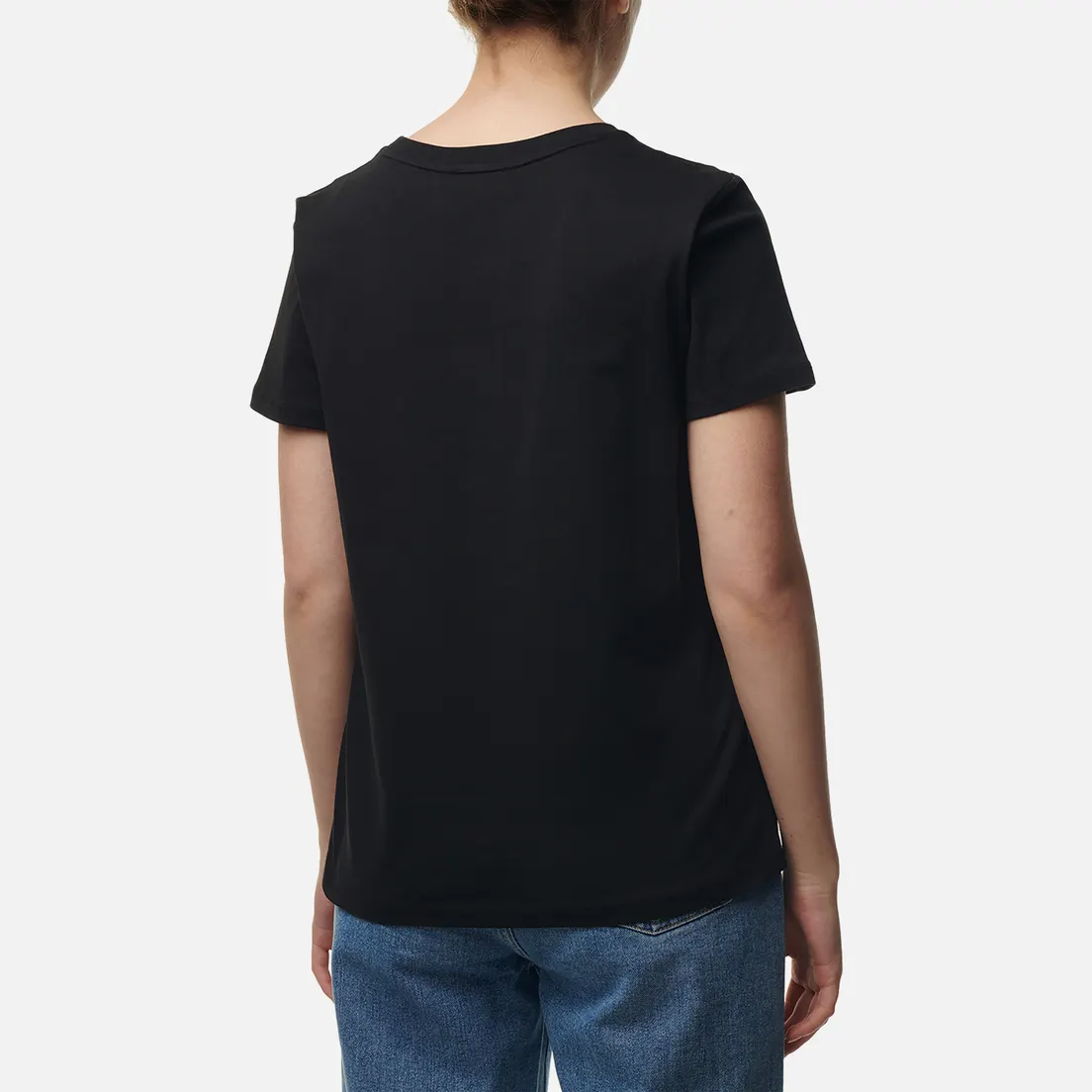 Tommy Hilfiger Женская футболка Regular Monotype Embroidery Crew Neck