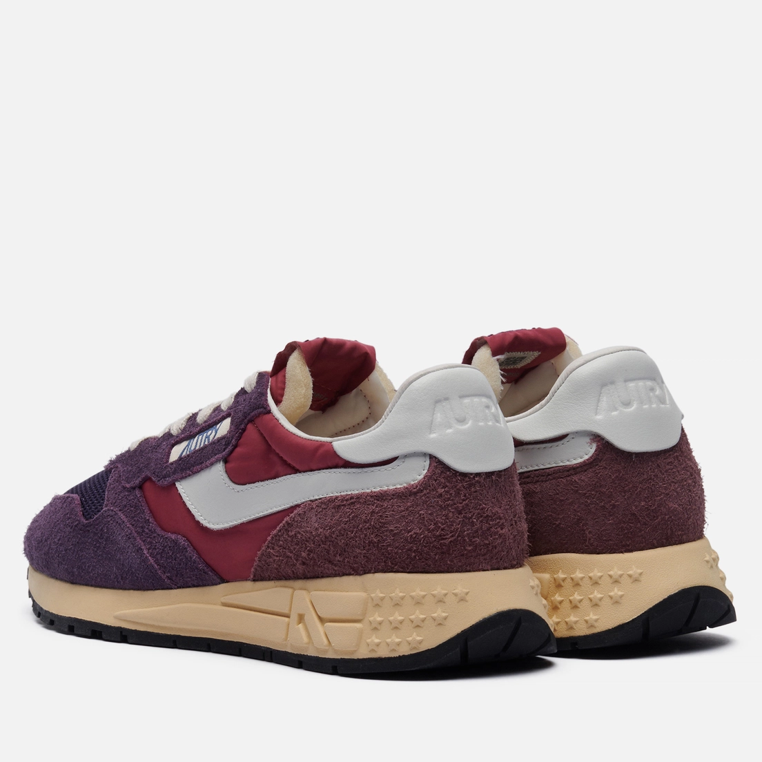 Autry Мужские кроссовки Reelwind Low Suede Net/Tricolor