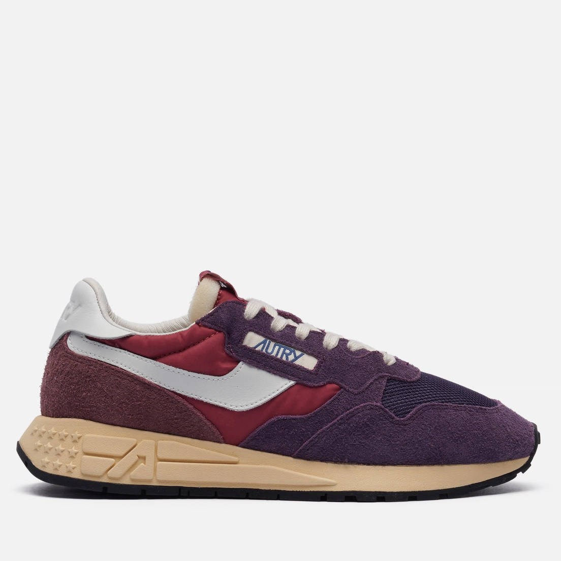 Autry Мужские кроссовки Reelwind Low Suede Net/Tricolor