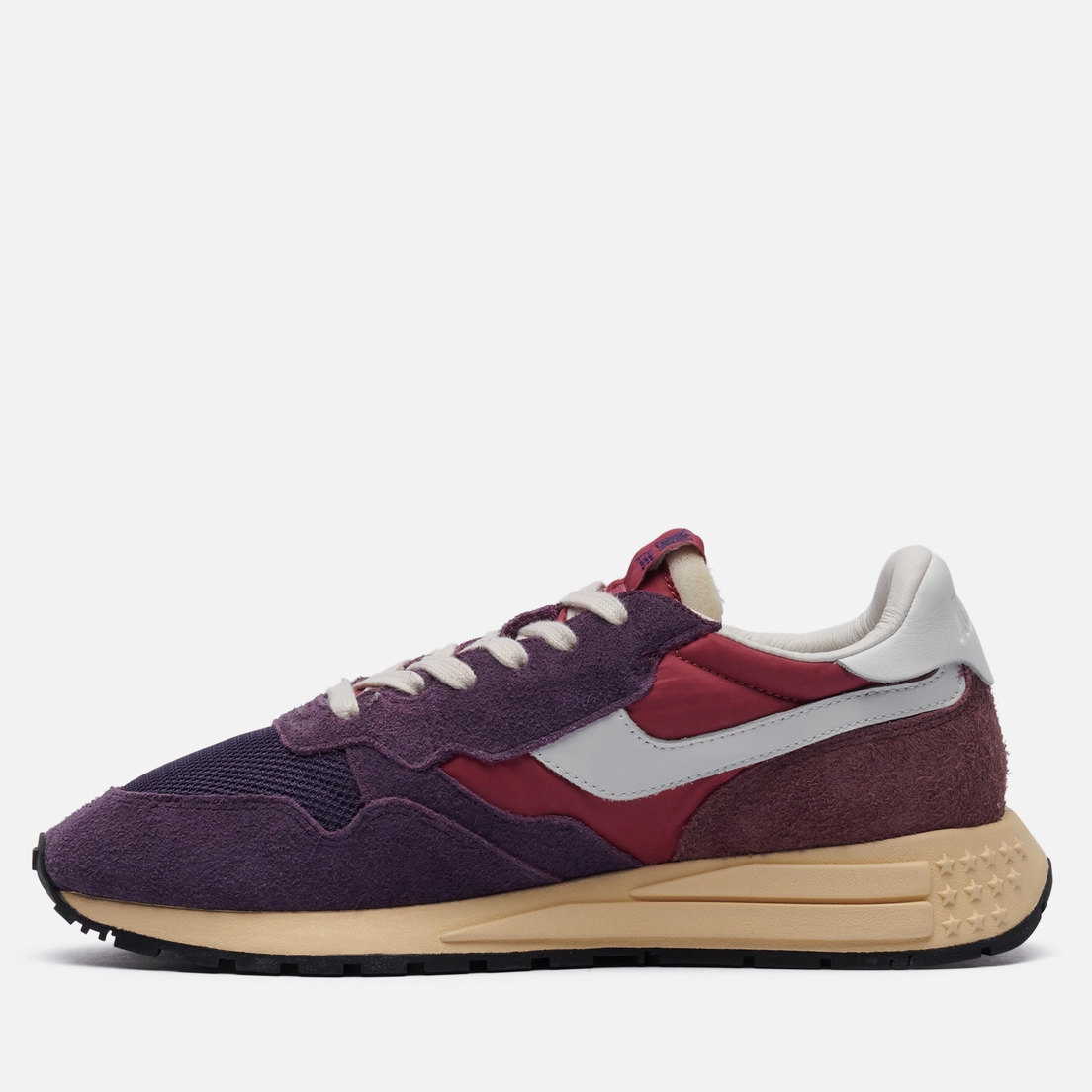 Autry Мужские кроссовки Reelwind Low Suede Net/Tricolor