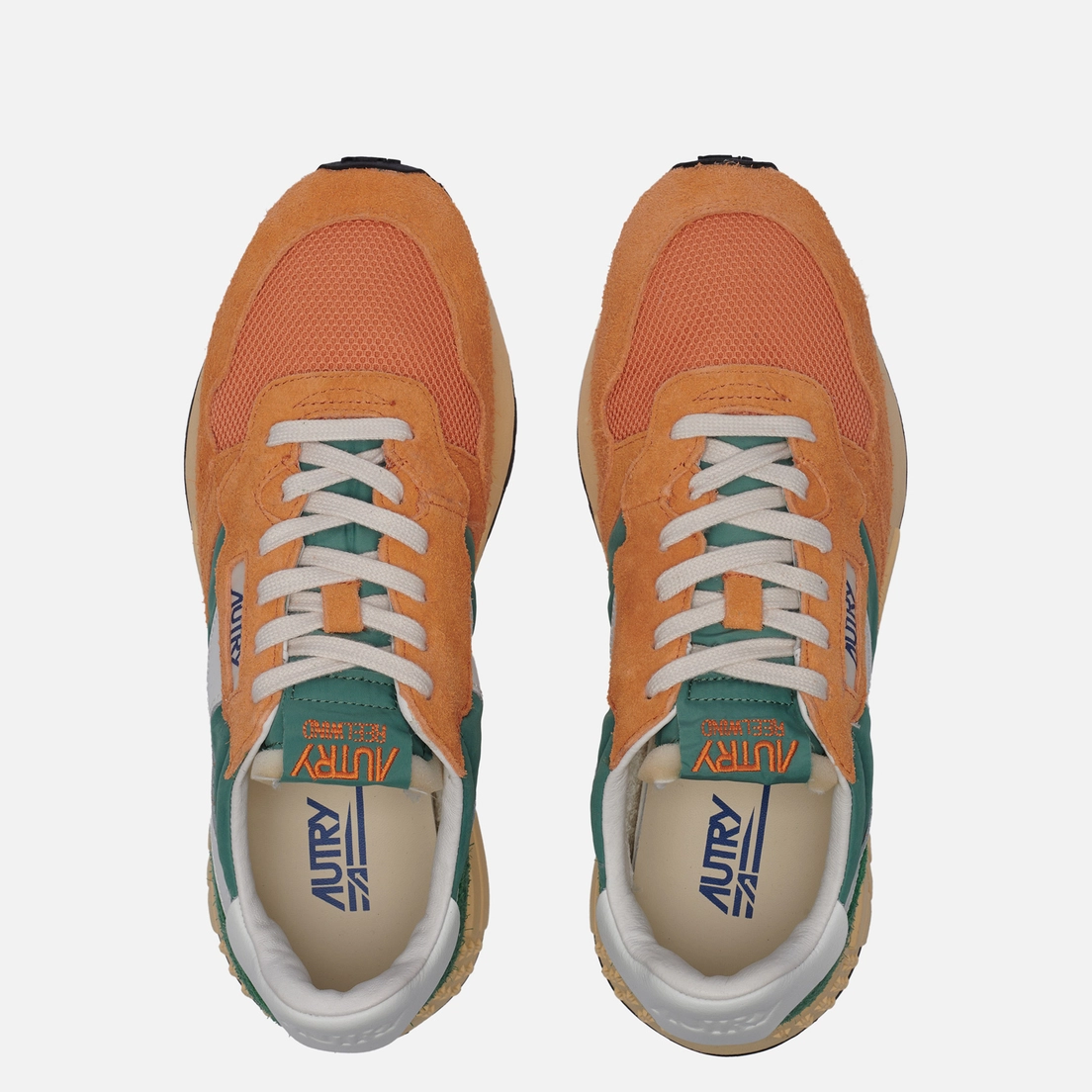Autry Мужские кроссовки Reelwind Low Suede Net/Tricolor