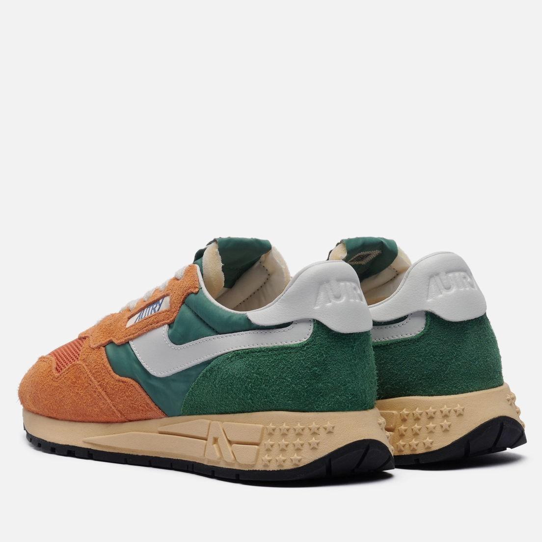 Autry Мужские кроссовки Reelwind Low Suede Net/Tricolor