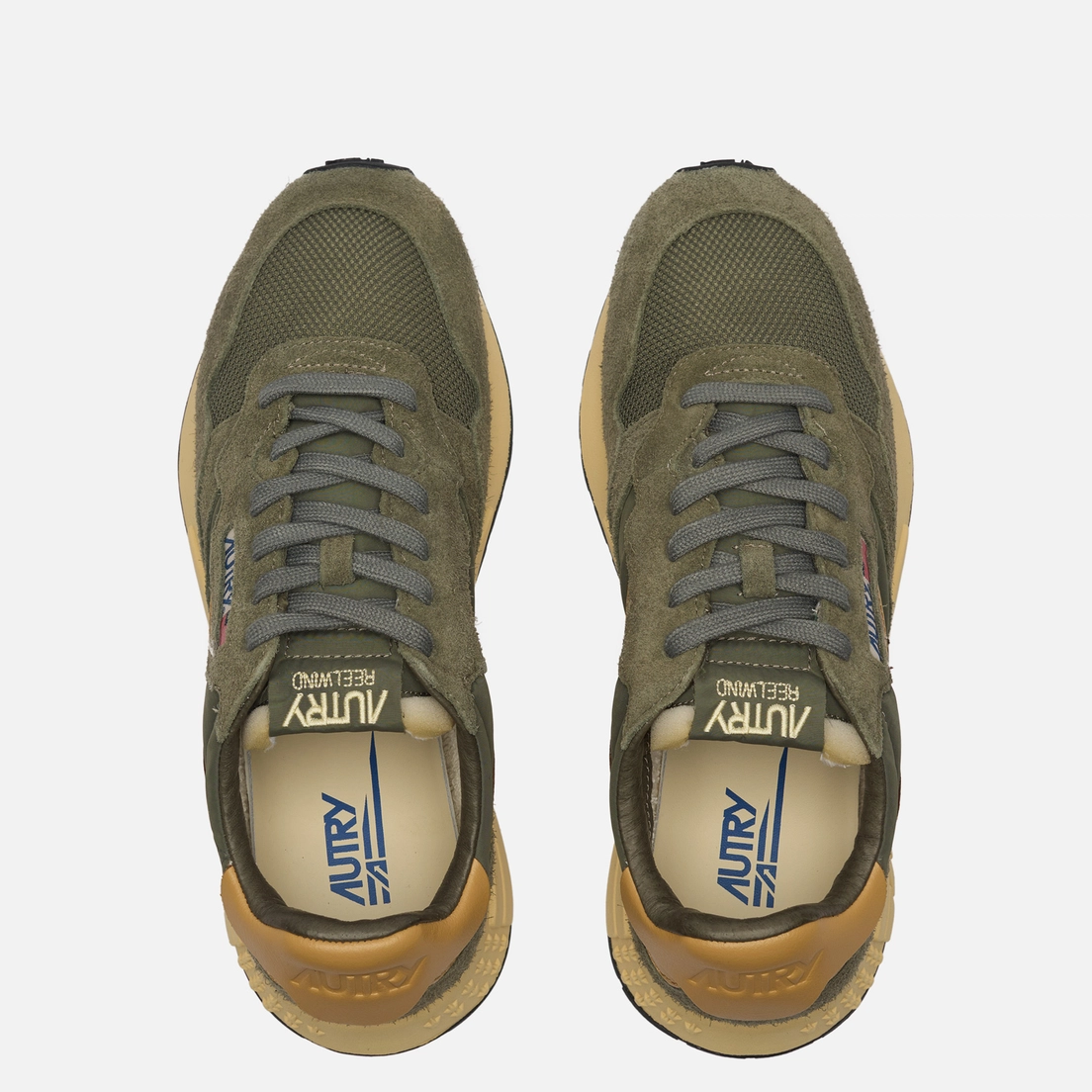 Autry Мужские кроссовки Reelwind Low Suede/Net