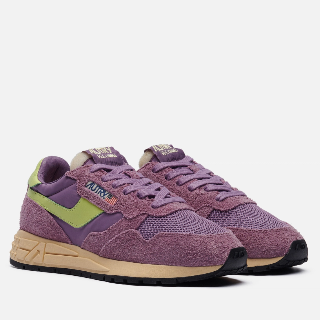 Autry Женские кроссовки Reelwind Low Suede/Net
