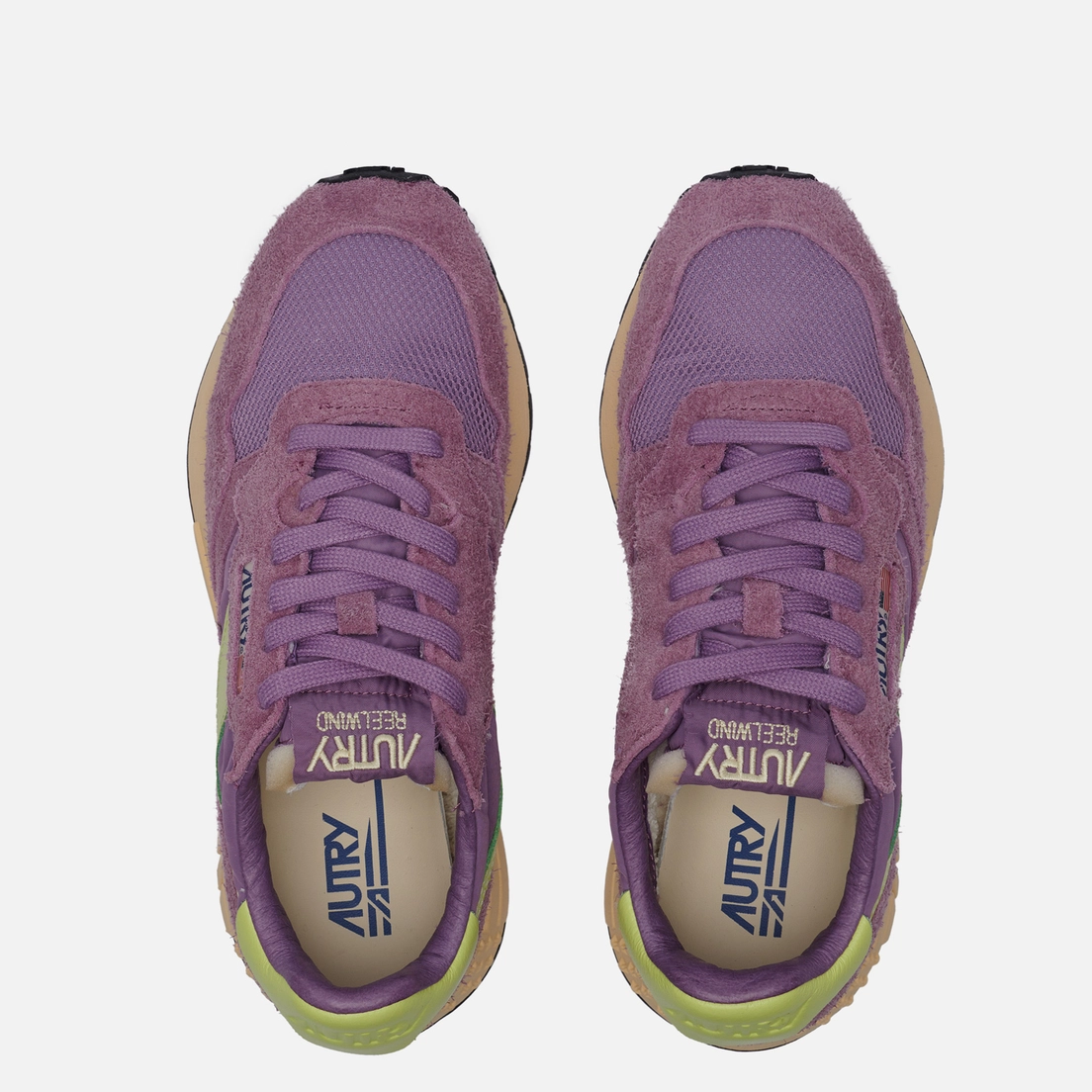 Autry Женские кроссовки Reelwind Low Suede/Net