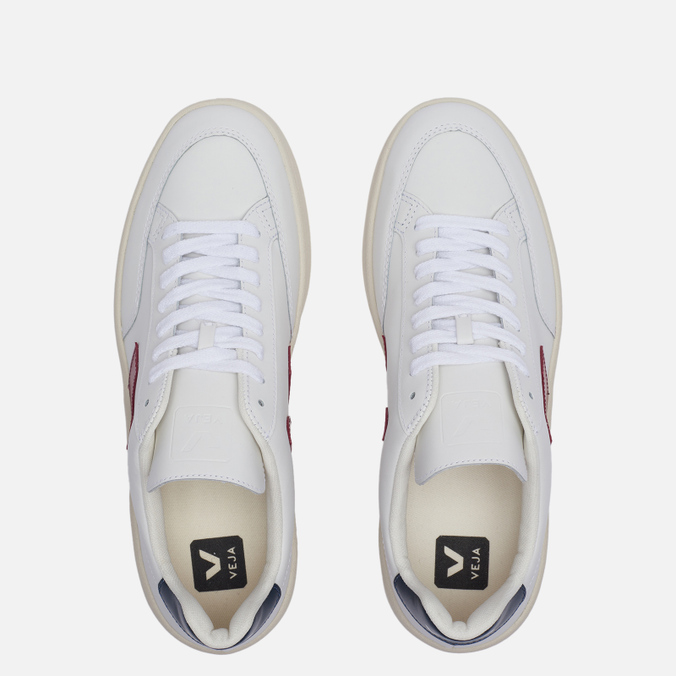 Мужские кроссовки VEJA, цвет белый, размер 47 XD0201955 V-12 Leather - фото 2