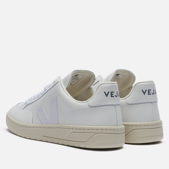 Мужские кроссовки VEJA V-12 Leather Extra White