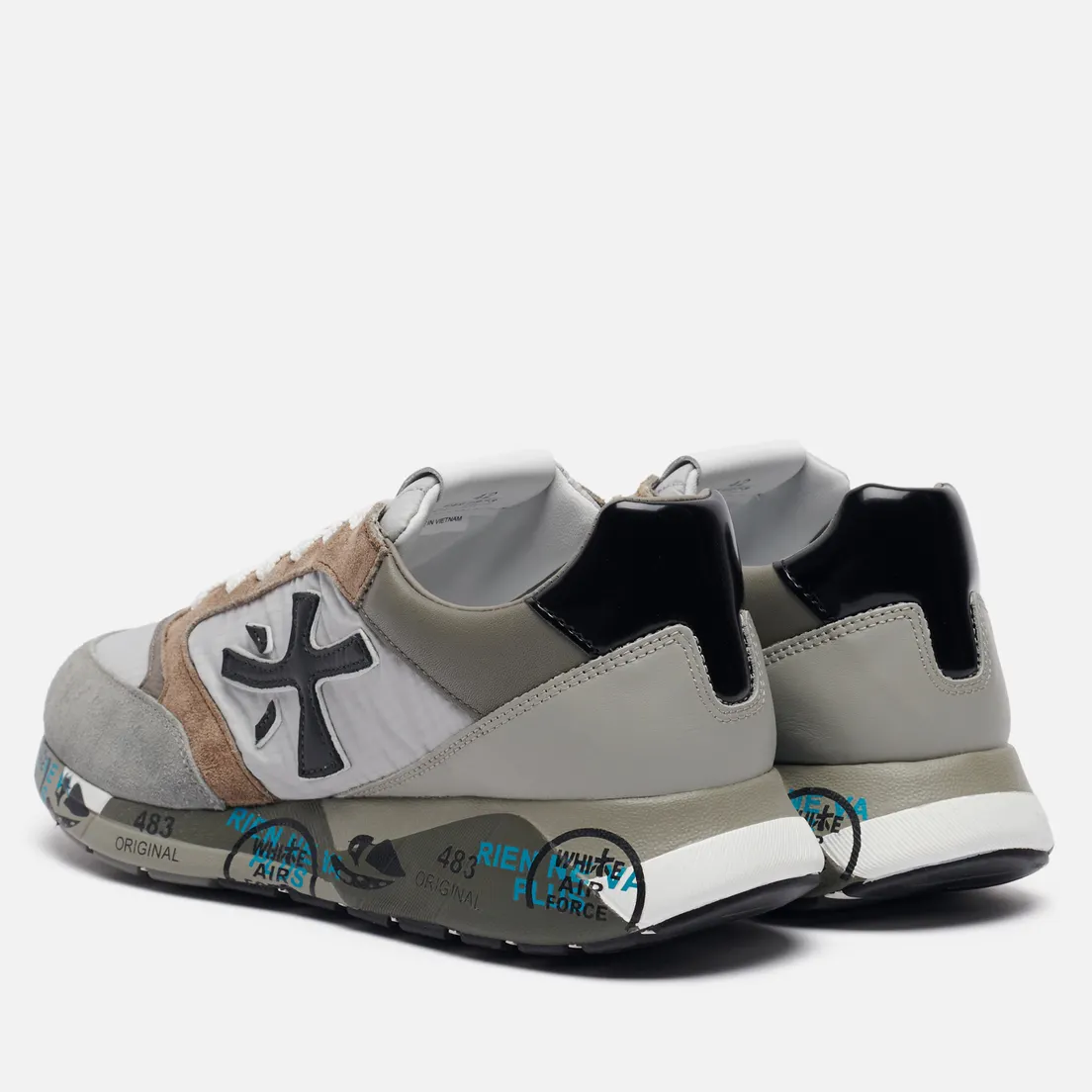 Premiata Мужские кроссовки Zac-Zac 4973