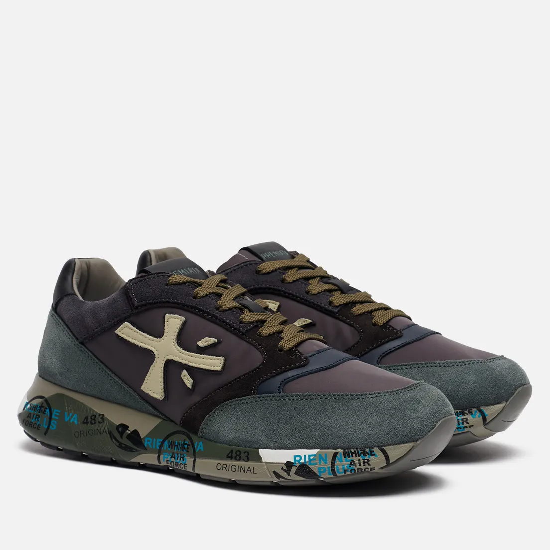 Premiata Мужские кроссовки Zac-Zac 5018