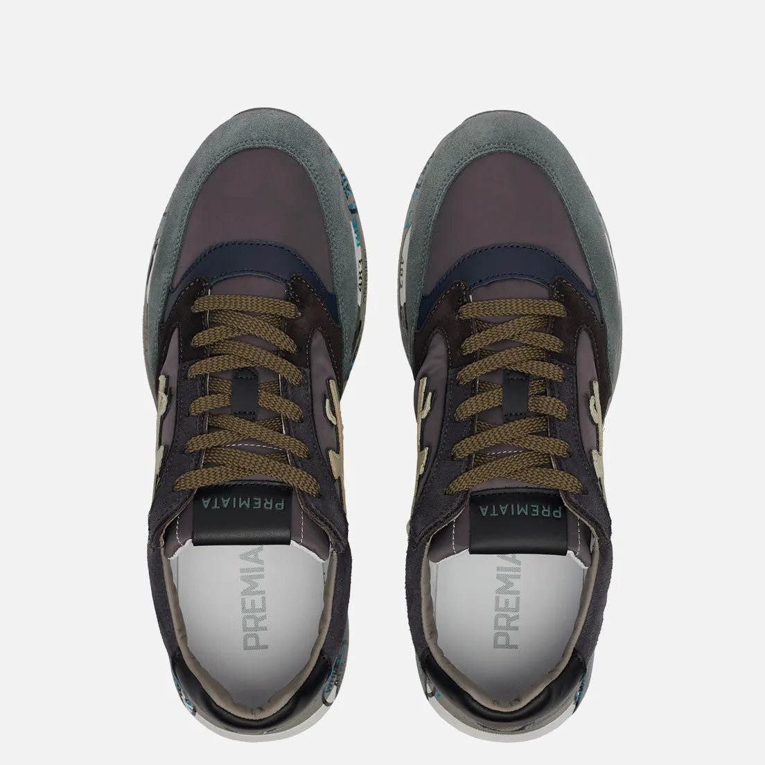 Premiata Мужские кроссовки Zac-Zac 5018