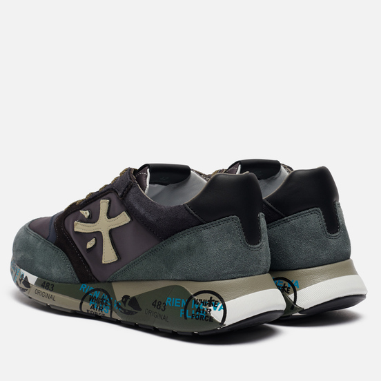 Мужские кроссовки Premiata Zac-Zac 5018 Dark Grey