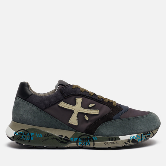 Мужские кроссовки Premiata Zac-Zac 5018 Dark Grey