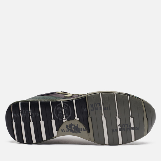 Мужские кроссовки Premiata Zac-Zac 5018 Dark Grey
