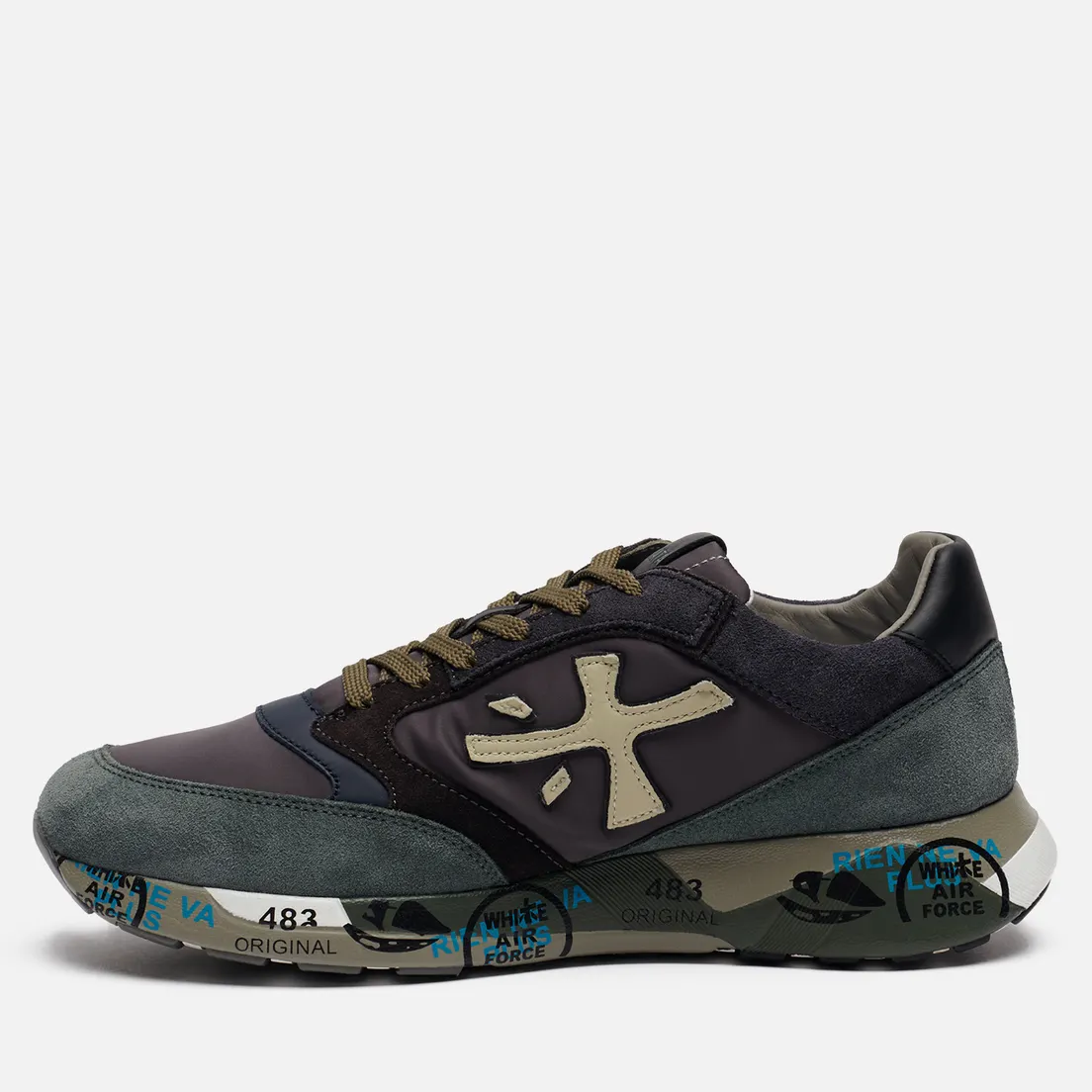 Premiata Мужские кроссовки Zac-Zac 5018