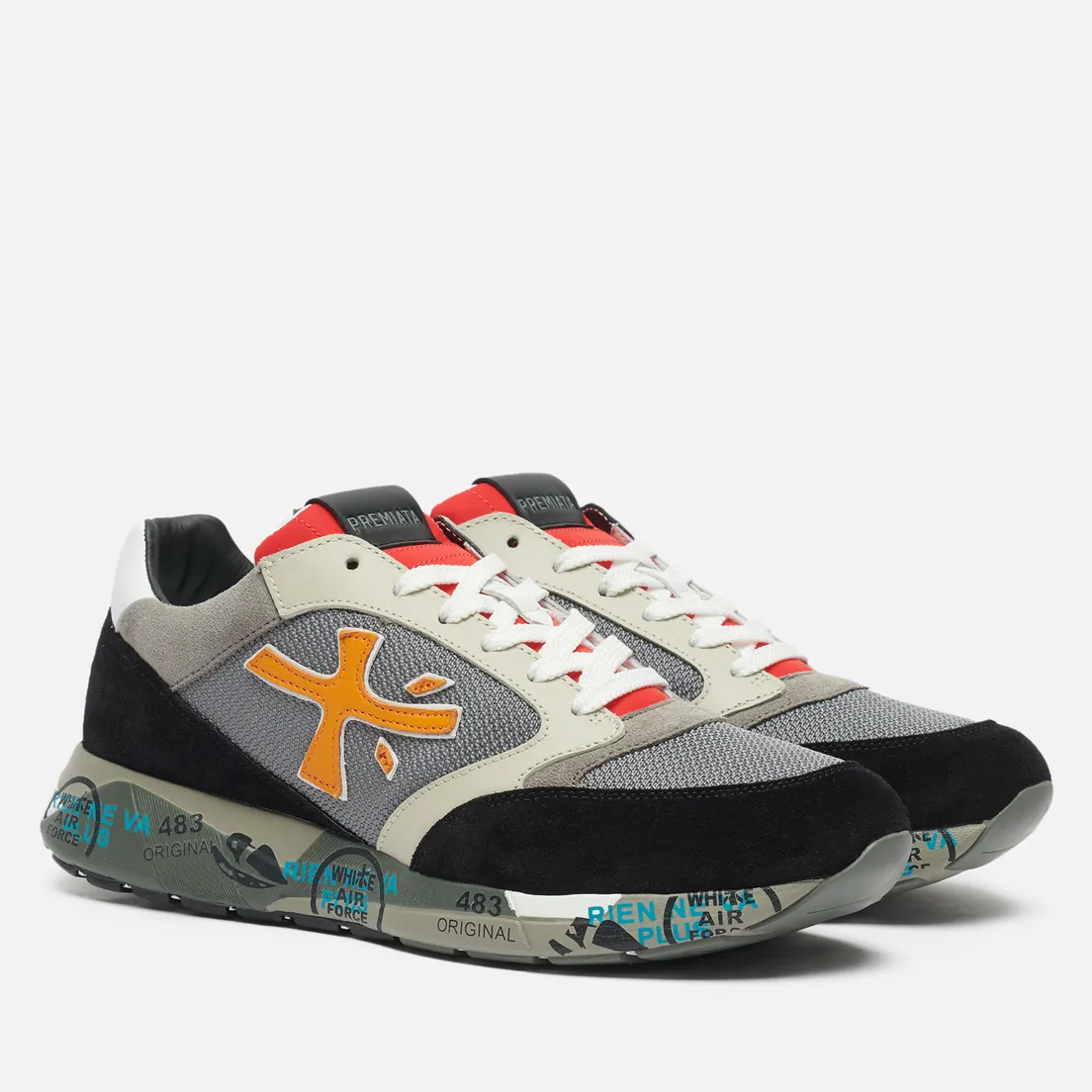Premiata Мужские кроссовки Zac-Zac 5365
