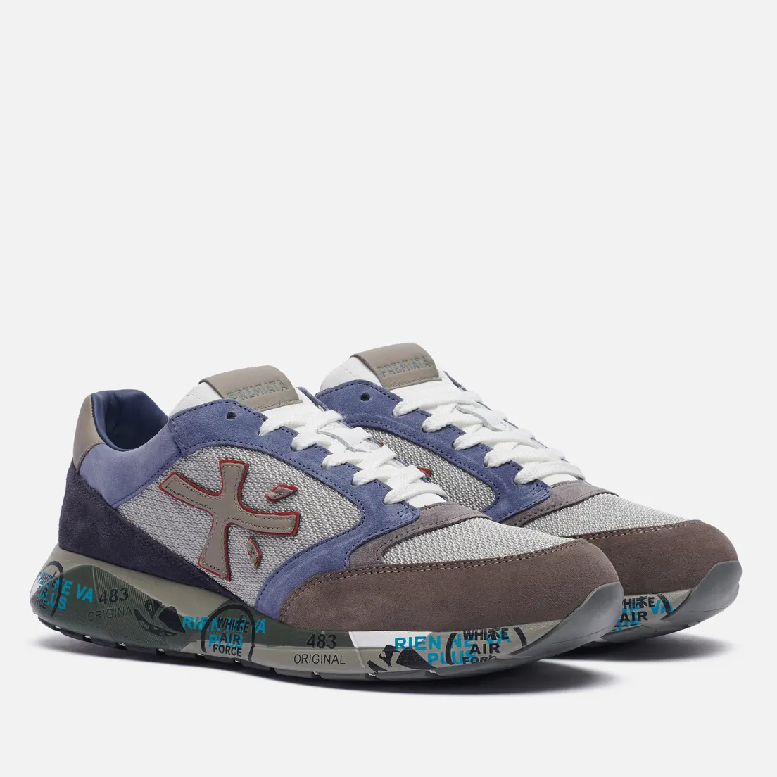 Premiata Мужские кроссовки Zac-Zac 5366