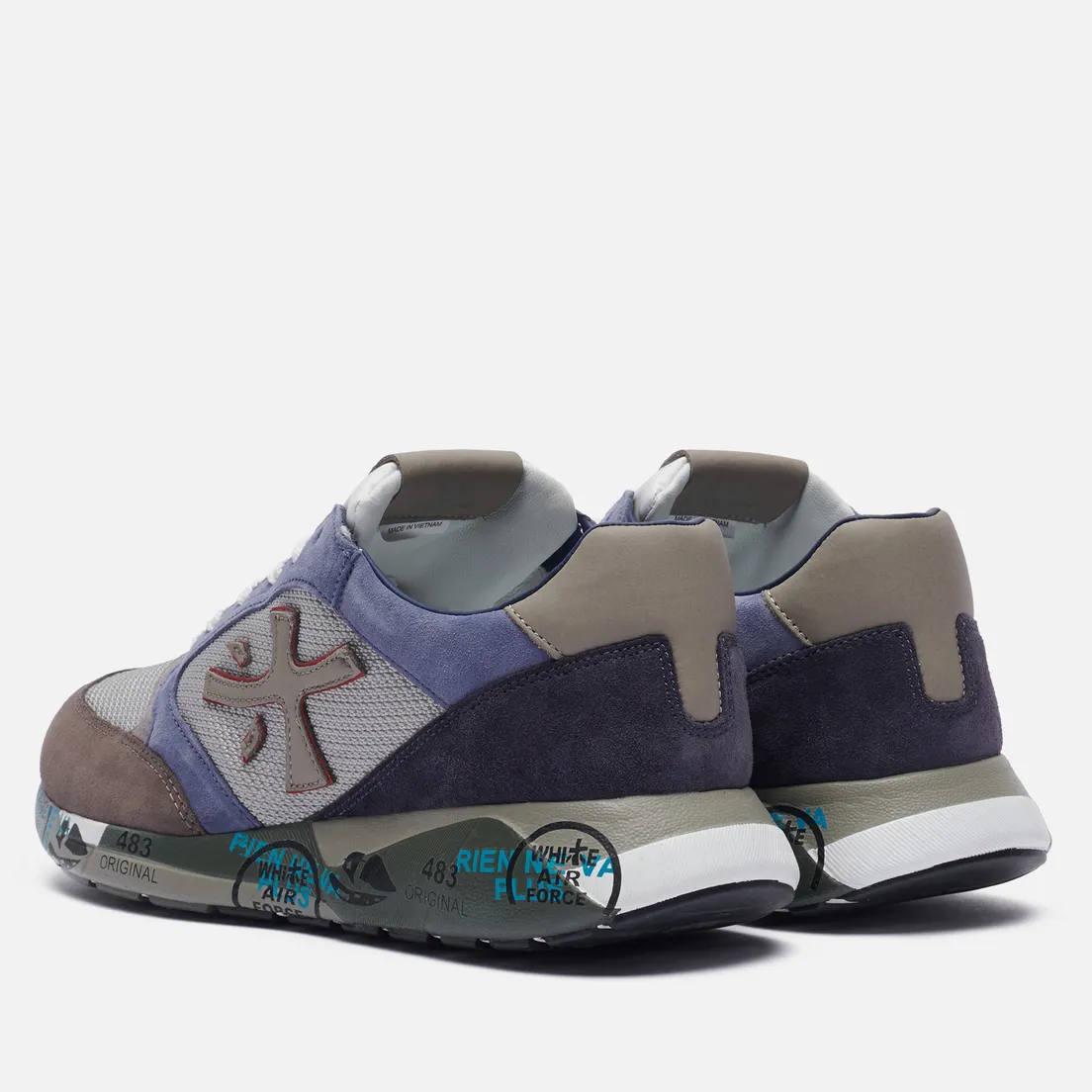 Premiata Мужские кроссовки Zac-Zac 5366