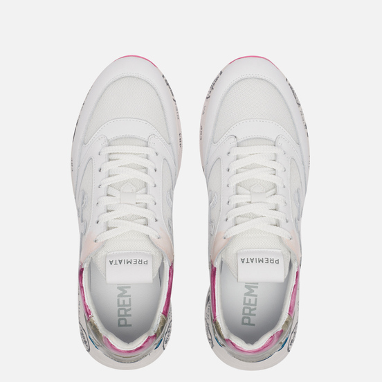 Женские кроссовки Premiata Zac-Zac-d 4881 White