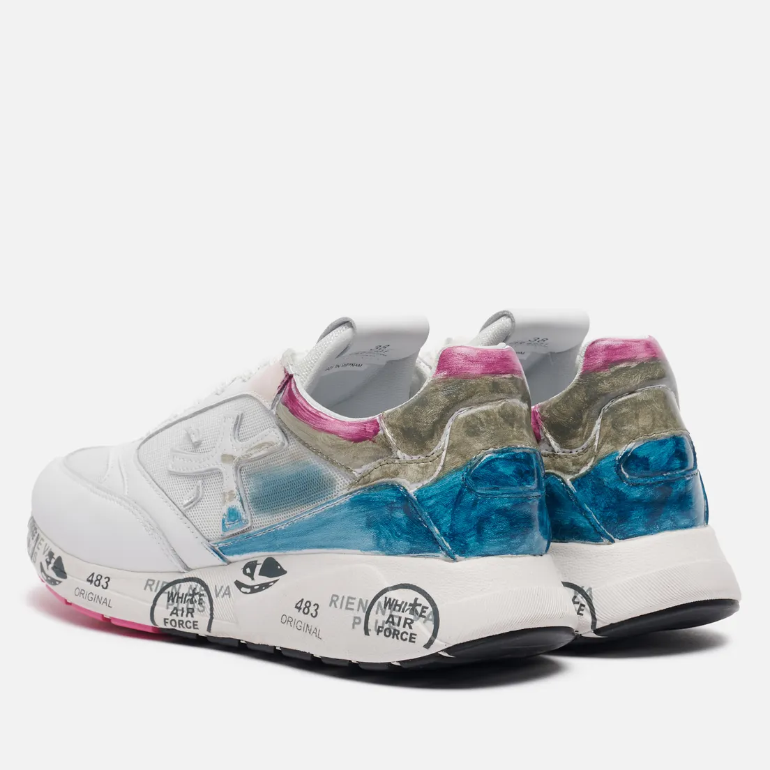 Premiata Женские кроссовки Zac-Zac-d 4881