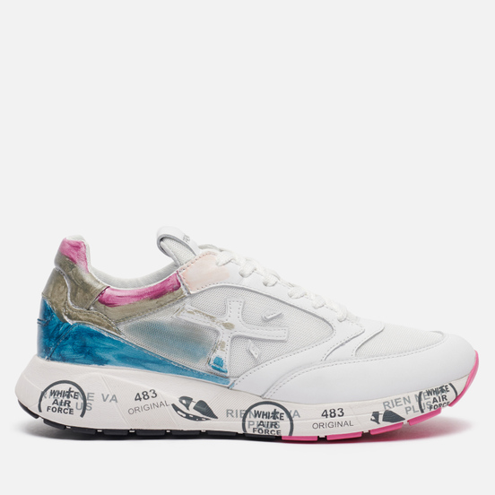Женские кроссовки Premiata Zac-Zac-d 4881 White