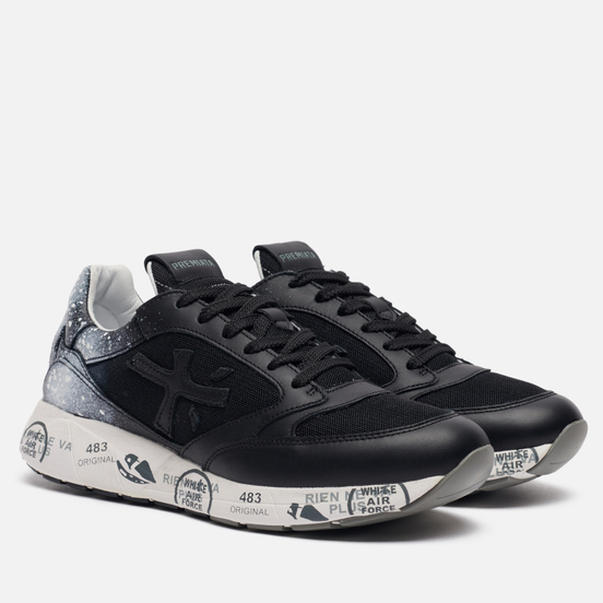 Женские кроссовки Premiata Zac-Zac-d 4882 Black