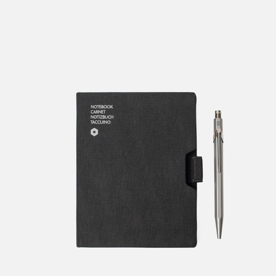 Записная книжка Caran d'Ache Office A6 Line 192 pgs Black