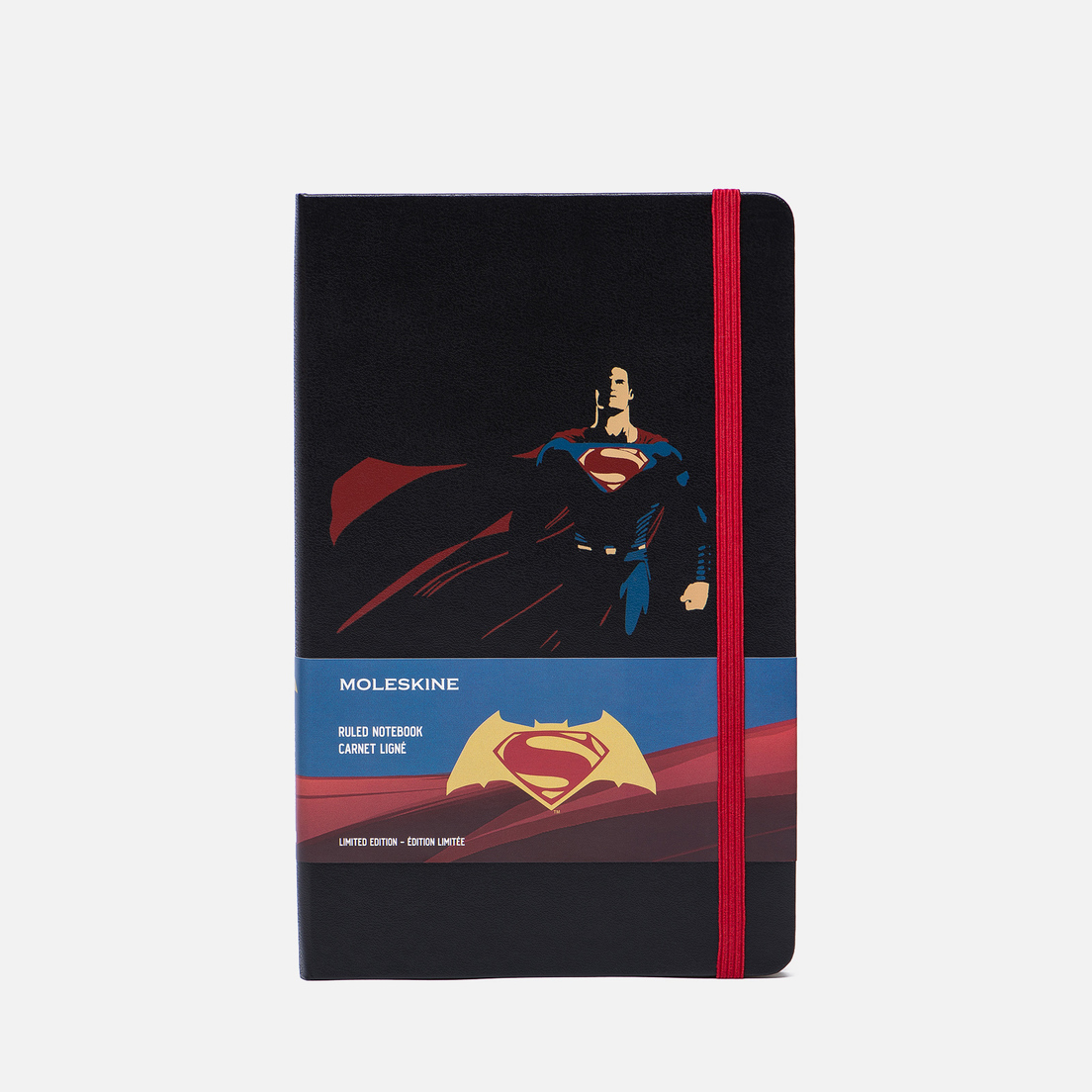 Moleskine Записная книжка Batman vs Superman Large Limited Edition Superman 240 pgs