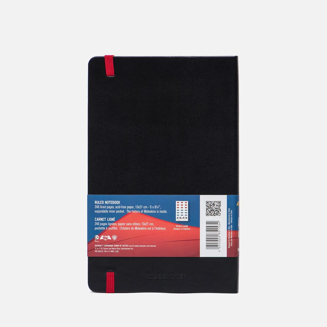 Moleskine Записная книжка Batman vs Superman Large Limited Edition Superman 240 pgs