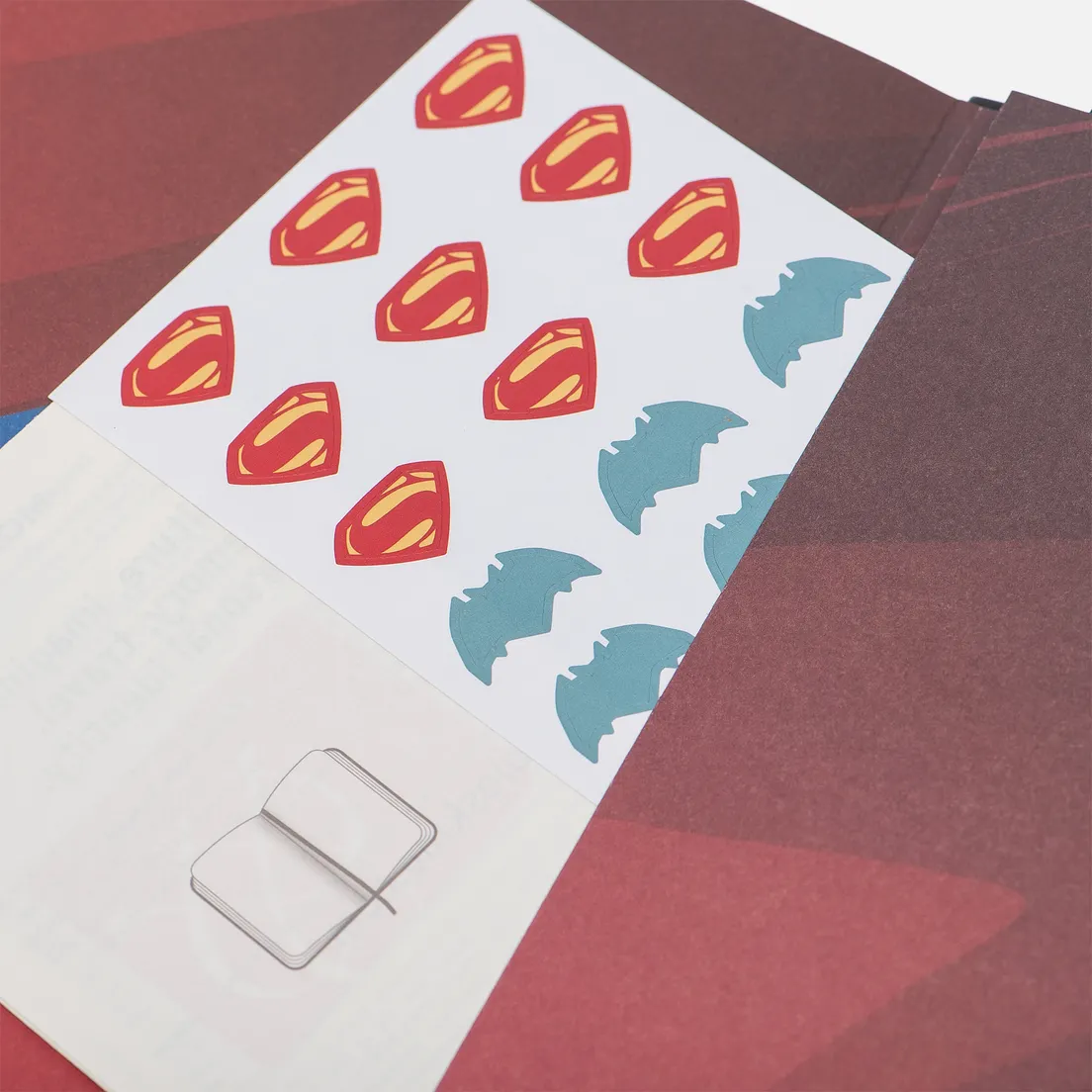 Moleskine Записная книжка Batman vs Superman Large Limited Edition Superman 240 pgs