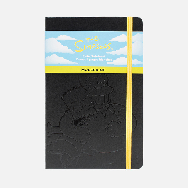 Записная книжка Moleskine The Simpsons Large 240 pgs Black