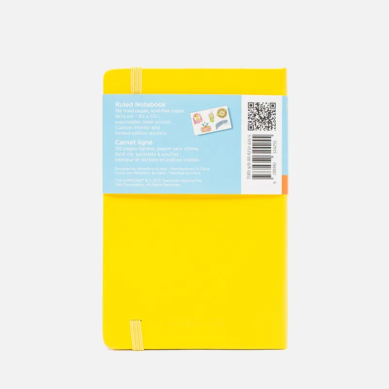 Moleskine Записная книжка The Simpsons Pocket Line 192 pgs