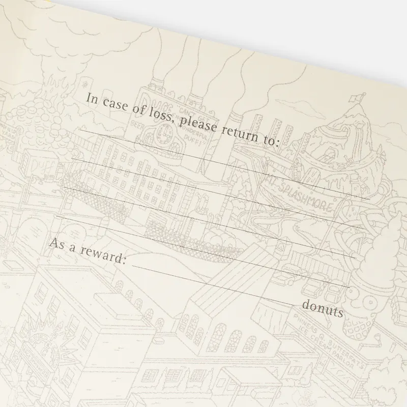 Moleskine Записная книжка The Simpsons Pocket Line 192 pgs