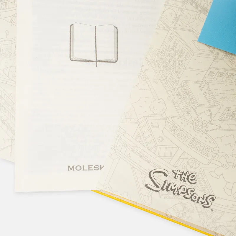 Moleskine Записная книжка The Simpsons Pocket Line 192 pgs