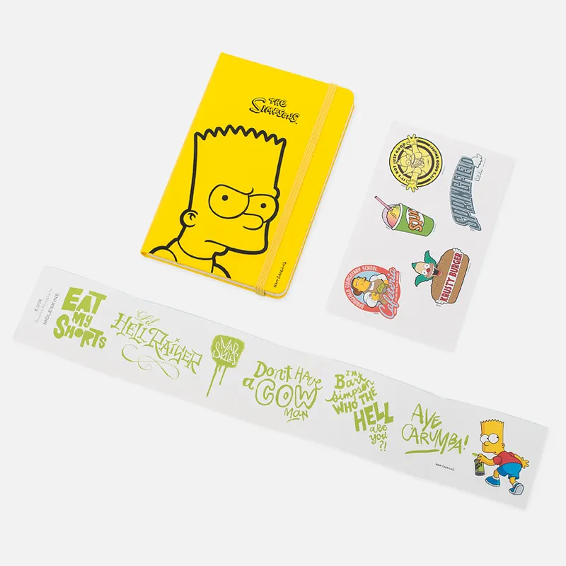 Moleskine Записная книжка The Simpsons Pocket Line 192 pgs