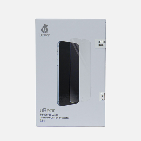 Защитное стекло uBear 3D Full Cover iPhone 6/6s Premium 0.3mm Black