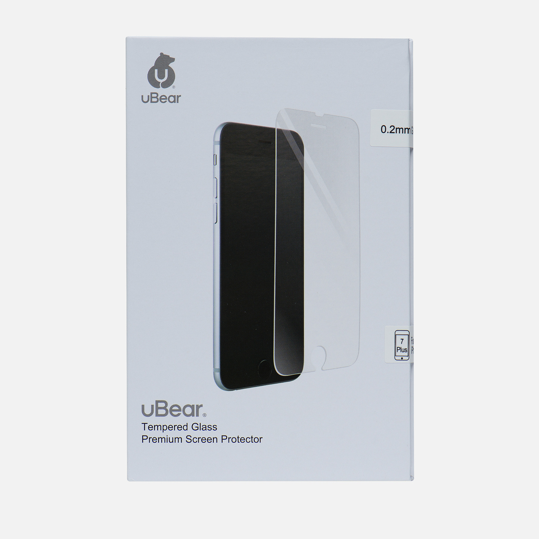 uBear Защитное стекло Tempered iPhone 7 Plus Premium 0.2mm