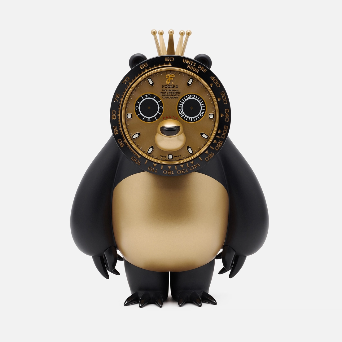 ZCWO Игрушка x Fools Paradise Honmono Taiketsu Panda Blkside Gold