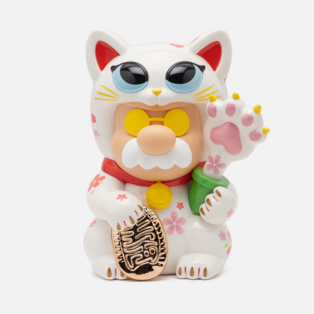 Игрушка ZCWO x Fools Paradise Super Professional Essentials Sakura Manekineko, цвет белый