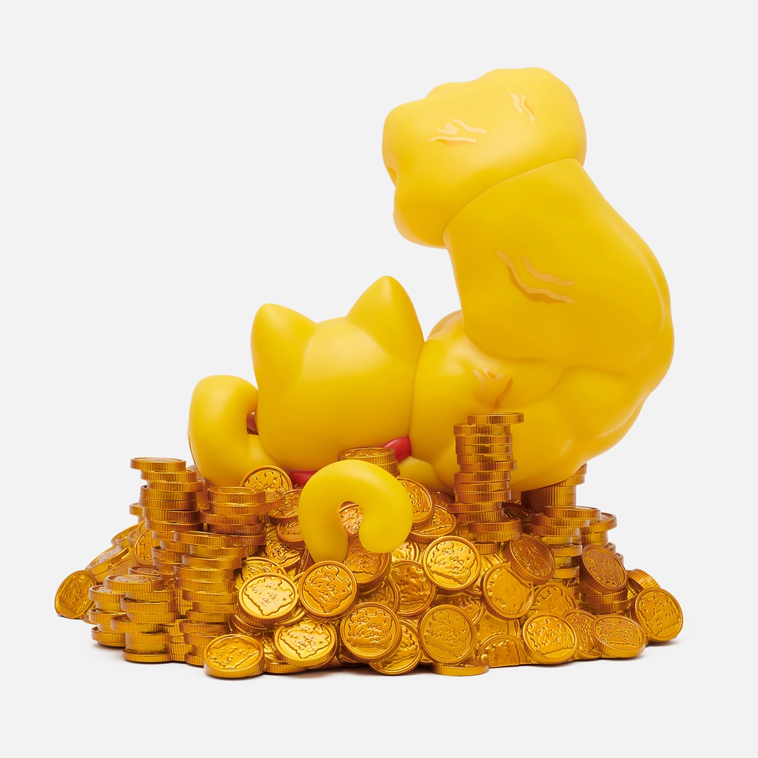 ZCWO Игрушка Great Power Fortune Cat - Golden Mountain