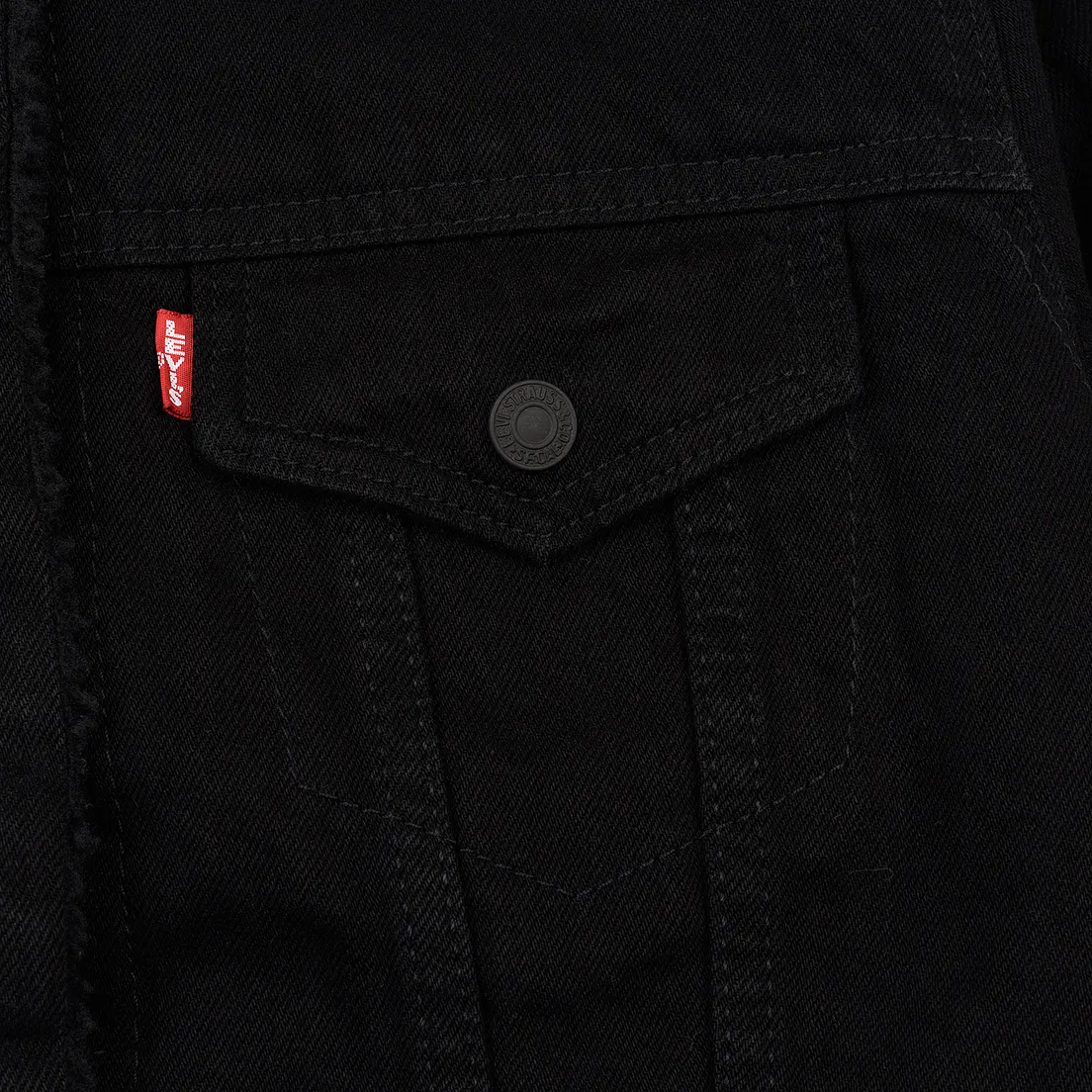 Levi's Женская джинсовая куртка Original Sherpa Trucker
