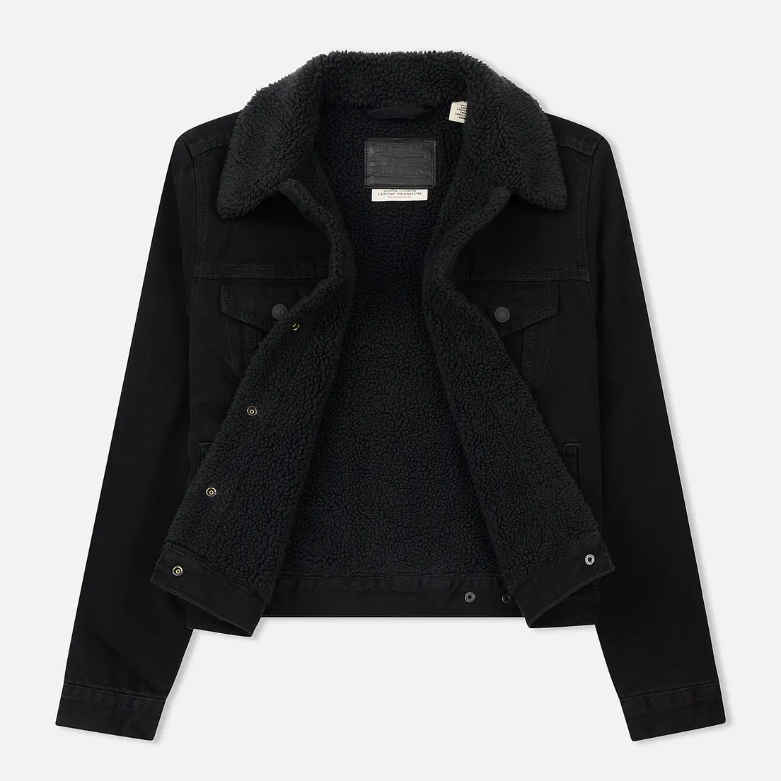Levi's Женская джинсовая куртка Original Sherpa Trucker