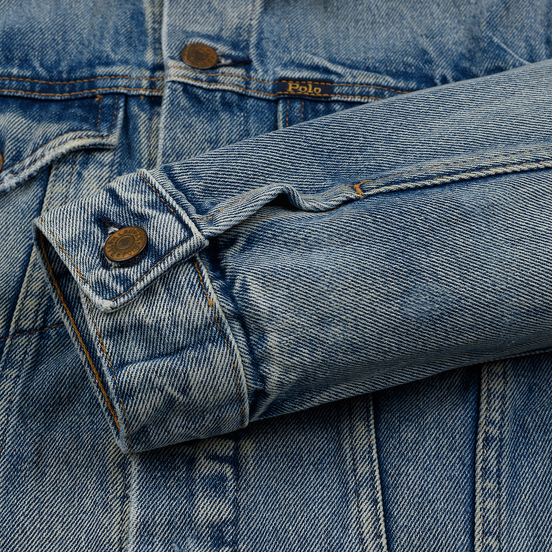 Женская джинсовая куртка Polo Ralph Lauren Denim Trucker 13.5 Oz Fontaine Wash Light Indigo