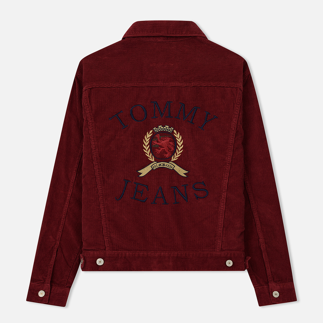 Tommy Jeans Женская джинсовая куртка Crest Corduroy Trucker