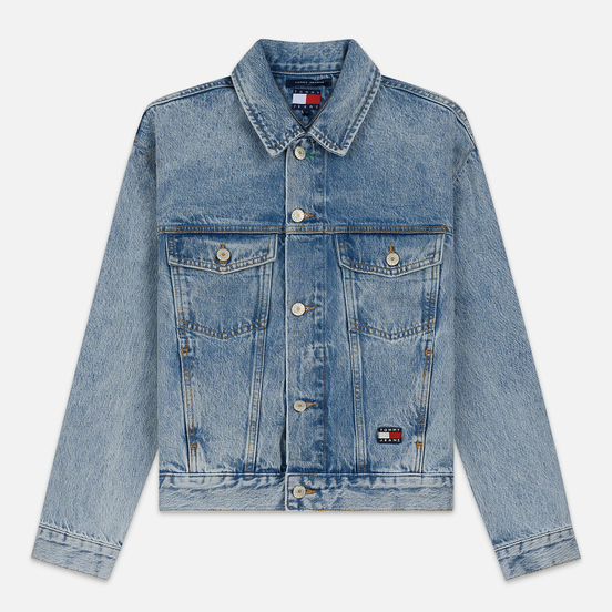 Женская джинсовая куртка Tommy Jeans Heritage Denim Light Blue