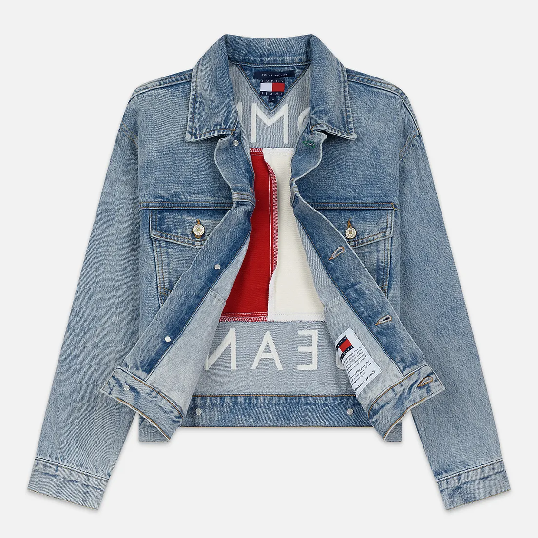 Tommy Jeans Женская джинсовая куртка Heritage Denim