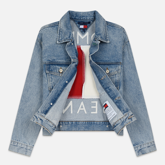 Женская джинсовая куртка Tommy Jeans Heritage Denim Light Blue