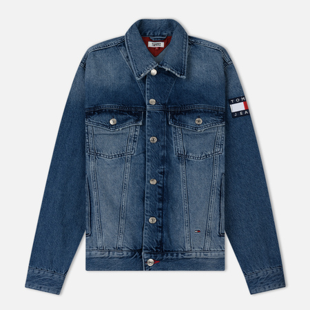 Женская джинсовая куртка Tommy Jeans Oversized Trucker Sydney Mid Blue