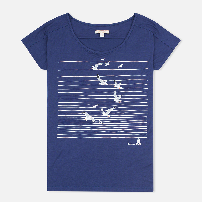 Barbour Женская футболка Reninshaw Seagull